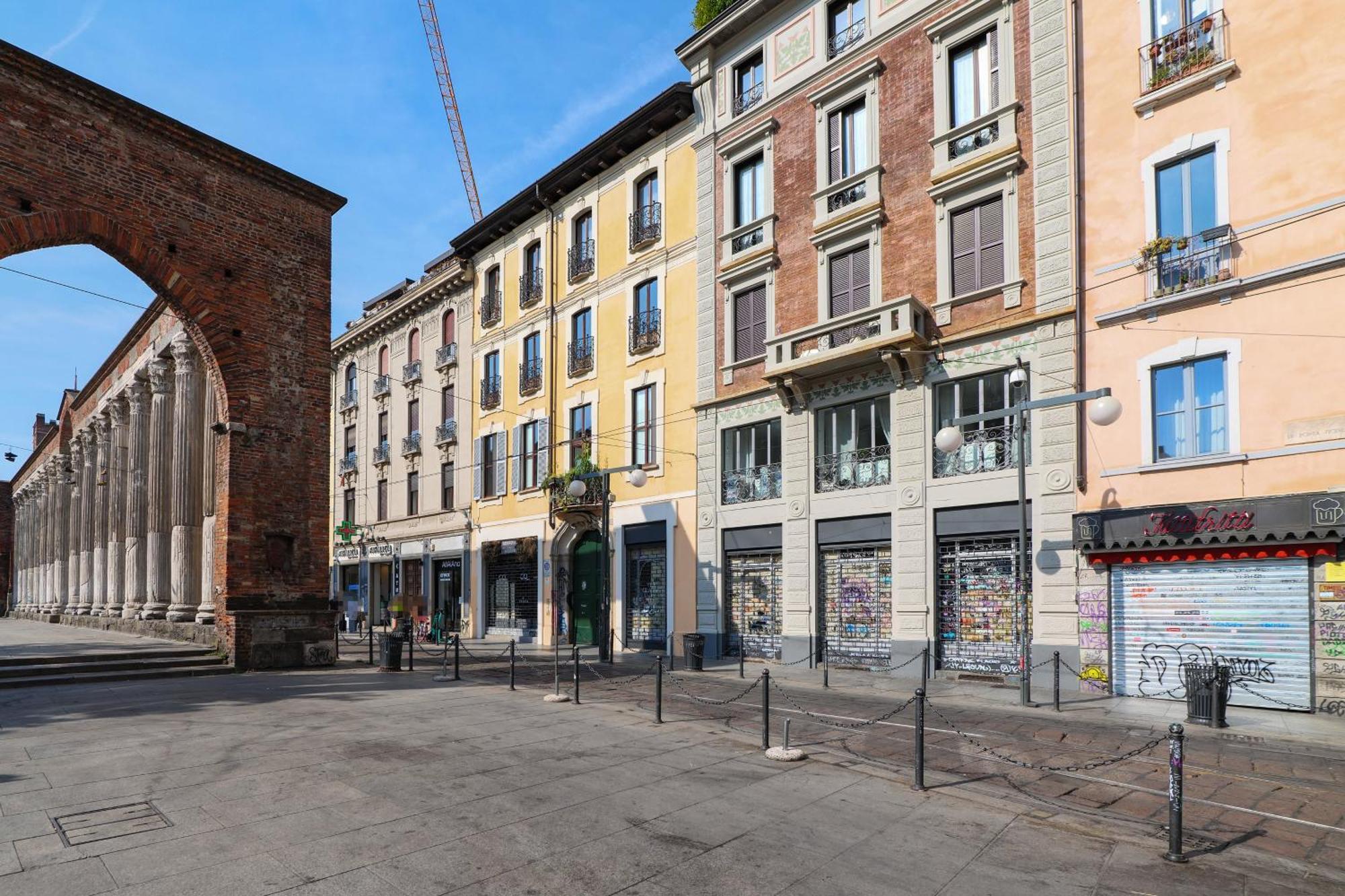 Apartamento Primopiano - Colonne 18 Milán Exterior foto